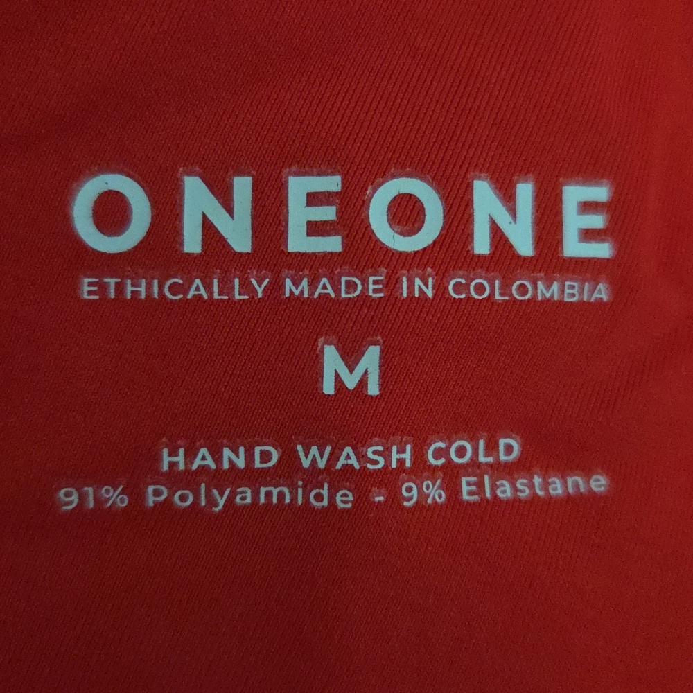 Oneone Bold Red Bikini Set  ***Please Note***              (M Bottoms) (Lg Top) - Picture 5 of 11